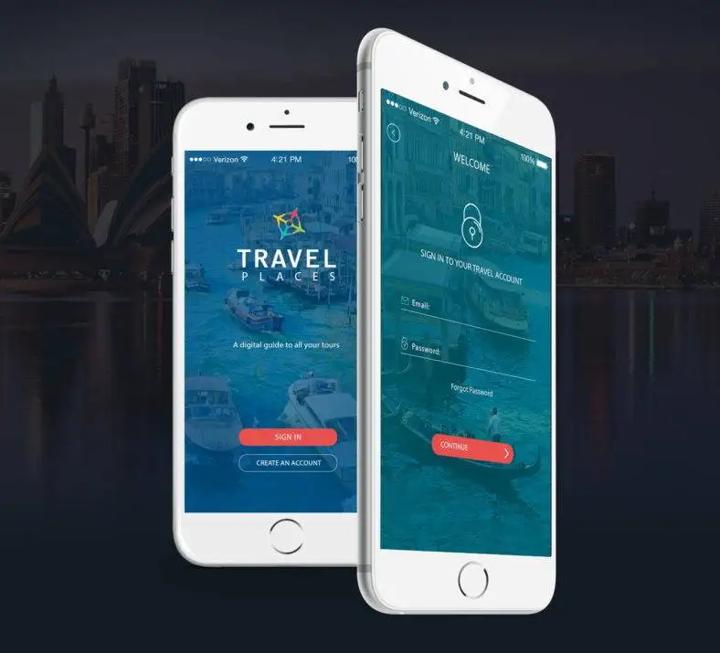 Mobile-Travel-app