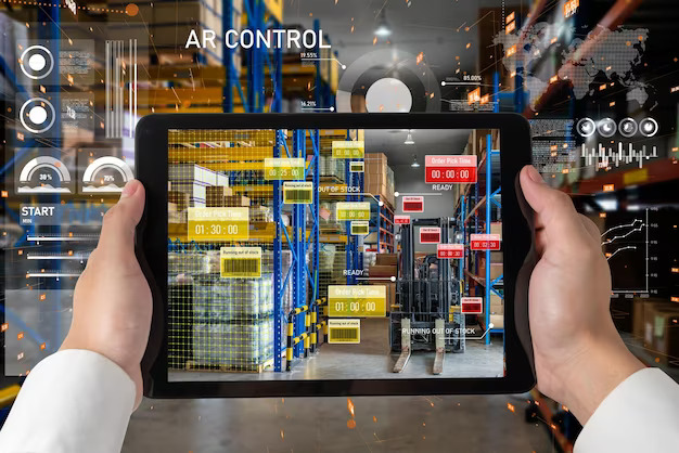 Augmented reality in warehousing