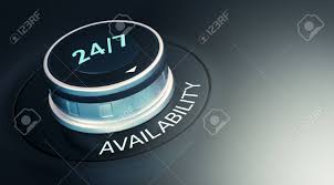 24/7 availability